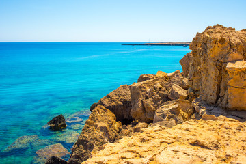  beautiful sea and nature near cavo greco protoras cyprus