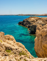  beautiful sea and nature near cavo greco protoras cyprus