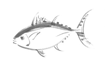 白黒 モノクロ 単色 イラスト素材 盛合わせ 盛り合わせ 食べ物 和食 料理 寿司 握り すし Black And White Wall Mural Black And Whi 詩織