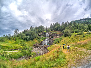 Traveling through fabulously beautiful Norway.