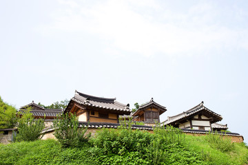 Yangdong Folk Village in Gyeongju-si, South Korea.