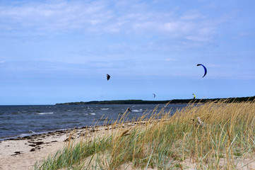 plage de kite surf en Estonie