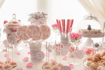 Various sweets on a sweet table