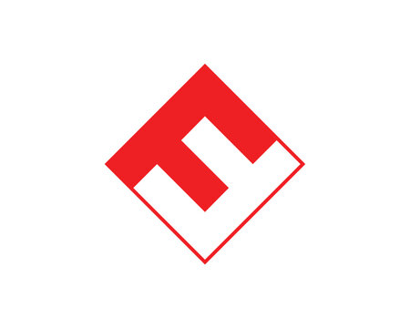 Creative and Minimalist Letter F FF Logo Design Icon, Editable in Vector Format in Black and Gold Color