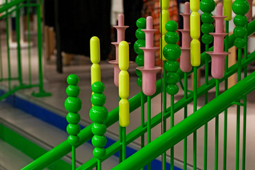 stair railings or adult toys what do you think, found in a clothing store in Umea
