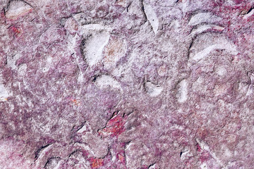 Natural stone texture closeup. Selective focus.