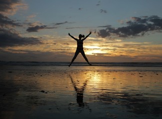 Jump at the Beach