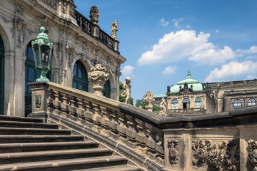 Zwinger Palace,  museum complex and most visited monument in Dresden, Germany