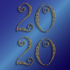 Retro invitation card for decorative design. Retro abstract geometric background. 2019 happy new year, present greeting card. Vector abstract background. Trendy vintage style. 2019 happy new year.