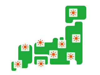 天気予報のイラスト