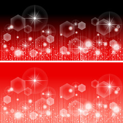 キラキラの帯 レッド