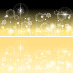 キラキラの帯 ゴールド