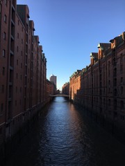 Hafen-City Hamburg Kanal