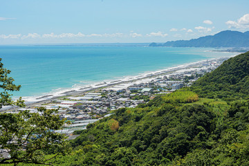 Suruga Bay from Nihondaira - Shizuoka Japan