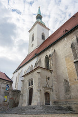 Fototapeta na wymiar St Martins Cathedral, Bratislava, Slovakia