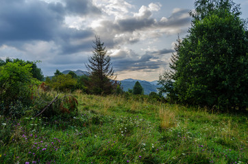 Bieszczady o poranku