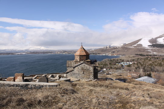 Armenia, Sevan. Surp Astvatsatsin church
