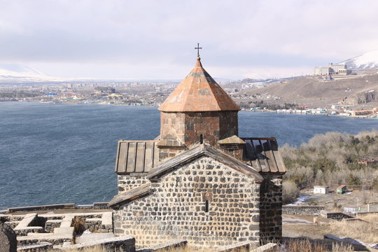 Armenia, Sevan. Surp Astvatsatsin church