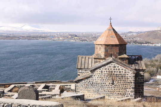 Armenia, Sevan. Surp Astvatsatsin church