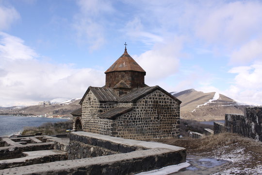 Armenia, Sevan. Surp Astvatsatsin church