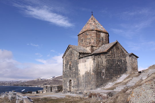 Armenia, Sevan. Surp Astvatsatsin church