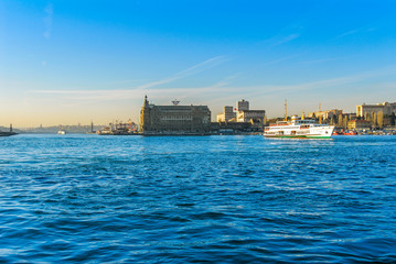 Istanbul, Turkey, 4 March 2008: City Lines and at Kadikoy