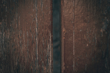 texture of an old wooden bench, board, bursting paint