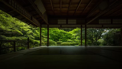 Vlies Fototapete Kyoto Präfektur Kyoto Shisendo Fresh Green