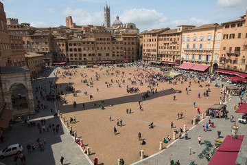Piazza Del Campo -  Siena, Italy