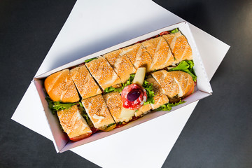 healthy food and mouthwatering taste