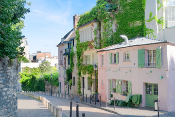 cityscape Mont Matre , Paris, France