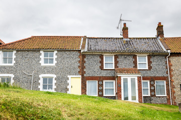 Blakeney cottages in North Norfolk