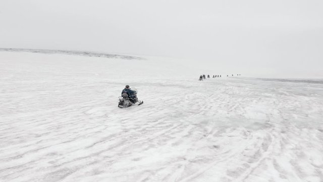 Snowmobile Tour in Iceland