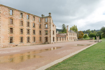 The penitentiary Port Arthur Old Church,Tasmania, Australia