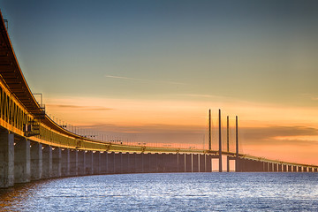 Öresundsbron between Malmö, Sweden and Copenhagen, Denmark