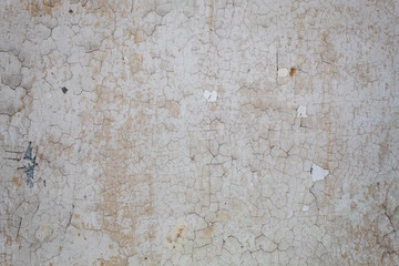 Old Weathered Damaged Cracked Concrete Wall Texture