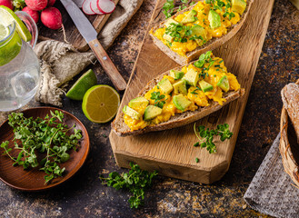 Bio scrambled eggs