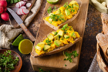 Bio scrambled eggs