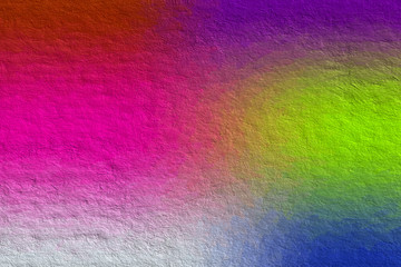 gradient rainbow illustration background with rough paper texture
