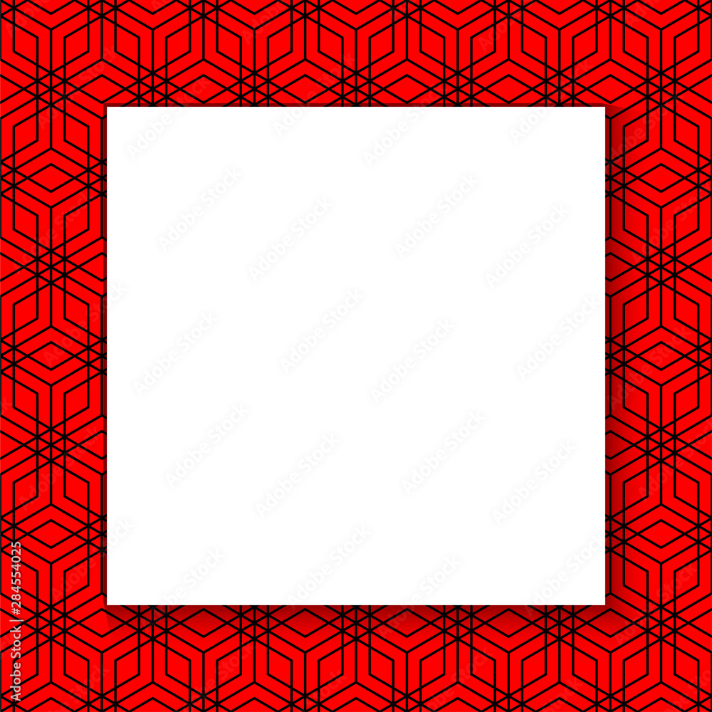 Aufkleber chinese background card for concept design. decorative vector border. calendar poster. chinese invit