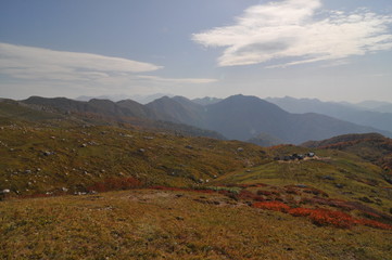view of mountains