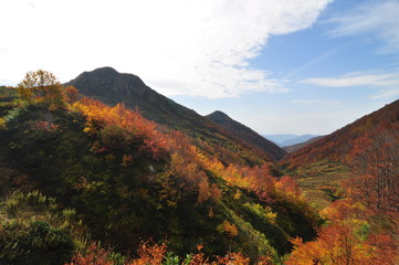 autumn in the mountains