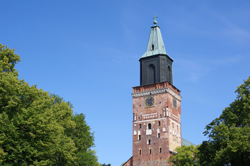 Fototapeta na wymiar Eglise luthérienne finlandaise