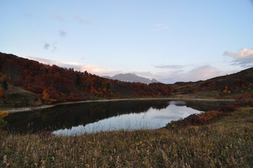 lake in autumn