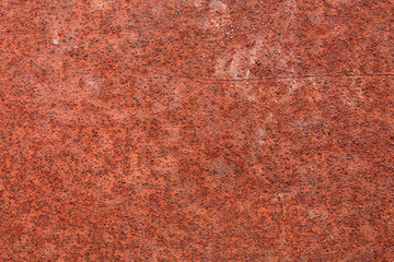 Old rusty brown iron surface