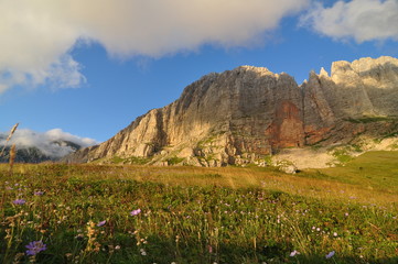 mountain in the alps