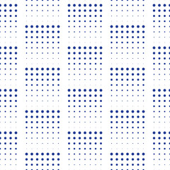Subtle pattern with dotted squares