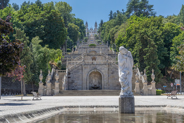 Sanctuaire Nossa Senhora dos Remédios à Lamego, Portugal