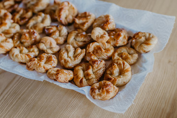 donuts or donuts, cakes and desserts for christmas and traditional celebrations