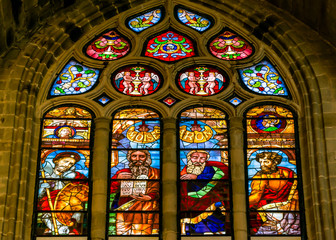 Astorga gothic cathedral, León, Spain